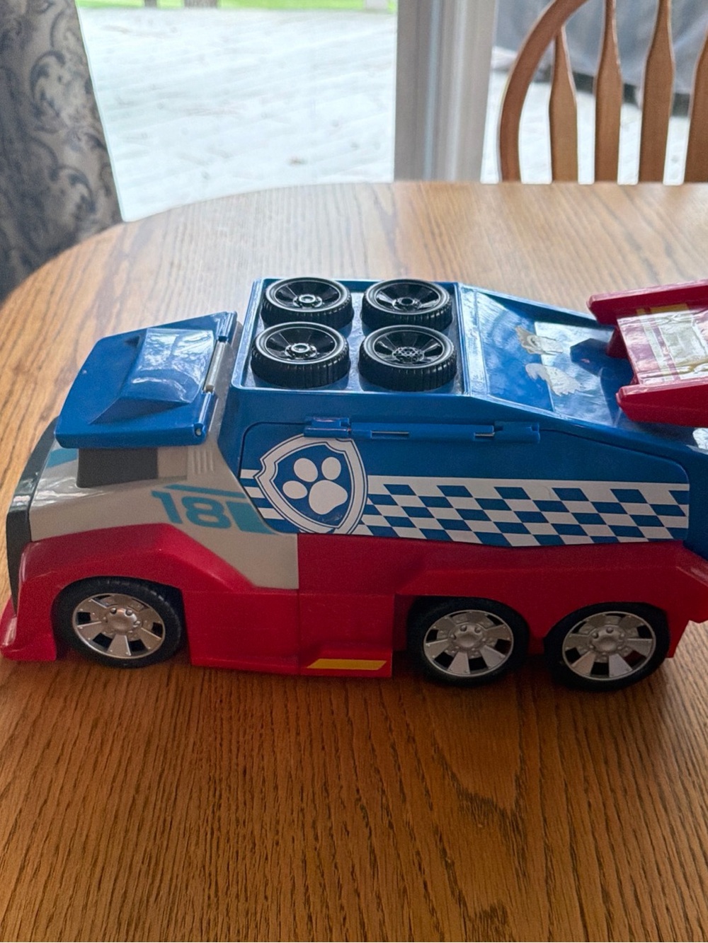 Power Patrol Ready Race Rescue Mobile Pit Stop Team Vehicle